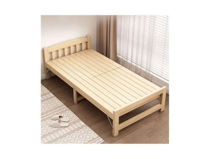Xumh2024-3 Klappbett Klappbett aus Hartfaserplatte ist EIN einfaches kleines Bett, das for Mietshäuser geeignet(Groß)