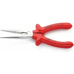 Knipex, Zange, Flachrundzange mit Schneide (200 mm)
