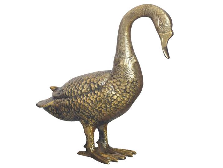 Livetastic Dekotier, Goldfarben, Metall, 46x42x19 cm, stehend, zum Stellen, handgemacht, Tierfiguren, Dekoration, Dekofiguren & Skulpturen, Dekotiere