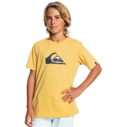Quiksilver Kinder T-Shirt Comp Logo gelb - 14 - 14