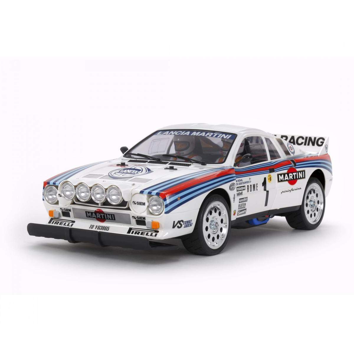Tamiya 1:10 RC Lancia 037 Rallye modelbouwset met ABS-carrosserie