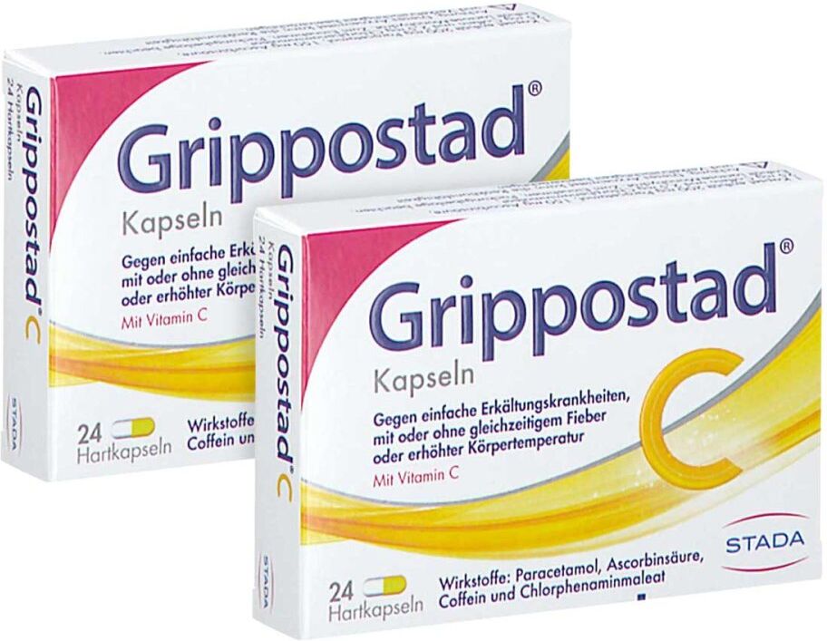 Grippostad Vitamin C Kapseln 2x24stk
