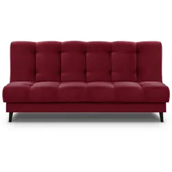 3-SITZER Schlafsofa Nancy bordeaux
