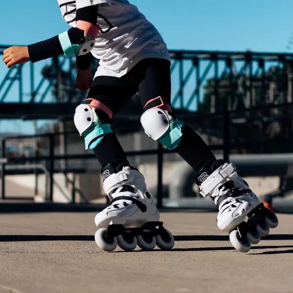 Inliner Kinder FR Skates FRJ Club Verstellbar (Weiß - 32-34)