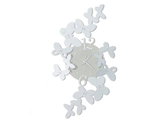 Arts et métiers Cod. 3220 C26 Horloge Papillon Blanc\, métal 32 x 56h