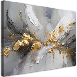 WANDBILD gold glamour abstraktion