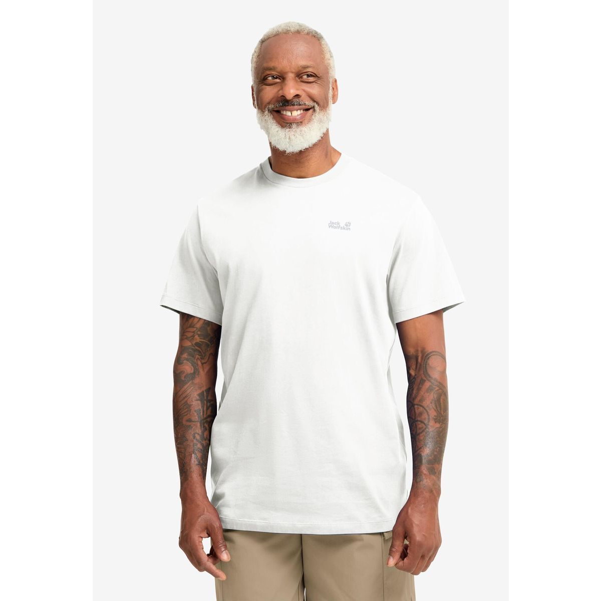 Jack Wolfskin Essential T M stark white (5488) XS A65917_5488_A04