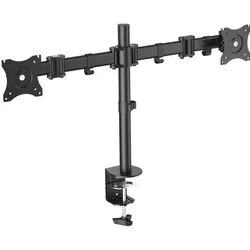 Digitus DA-90349 (Tisch, 27", 8 kg), Monitor Halterung, Schwarz