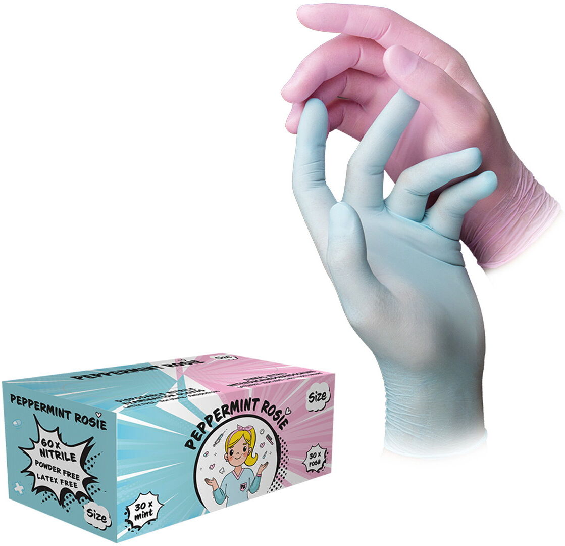 AMPri Style Peppermint Rosie Nitrilhandschuhe