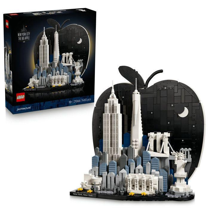 LEGO Architecture 21066 New York Miniatuur bouwset voor volwassenen