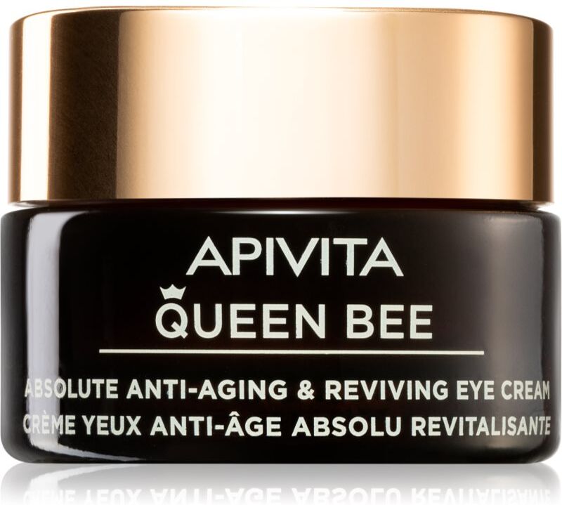 Apivita Queen Bee Eye Cream intensive Augencreme gegen Falten 15 ml