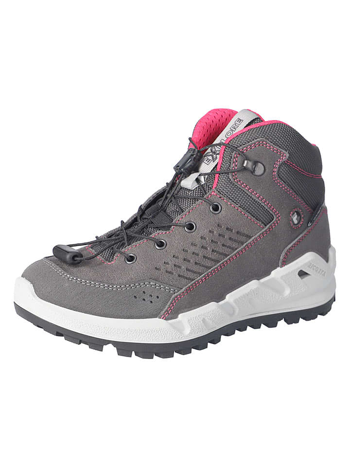 Ricosta Leder-Wanderschuhe "Xplorer" in Grau - 35