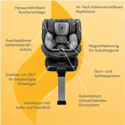 Osann, Kindersitz, Eno360 SL i-Size (Reboarder, ECE R129/i-Size Norm)