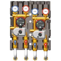 Wolf Mischerkreisgruppe BSP-MK 1 u. 2 Hoch- u. Niedertemp., Hocheffizienzpumpe