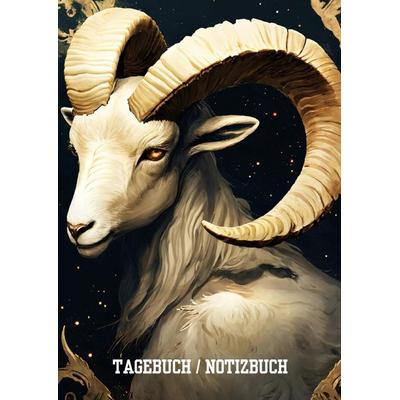 Tagebuch / Notizbuch Sternzeichen Widder, Gebundene Ausgabe von Willi Meinecke, Tredition, 978-3-384-18854-0