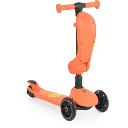 Moni Kinderroller 2 in 1 Lamborghini Laufrad, Lenkerhöhe verstellbar, klappbar orange