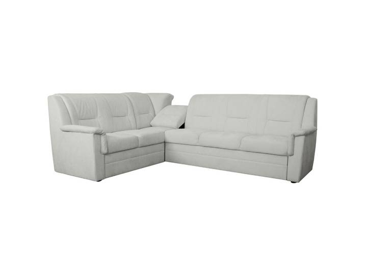 ECKSCHLAFSOFA Rafael, Hellgrau S: 279x224cm