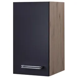 Küchenoberschrank Anthrazit/Eiche