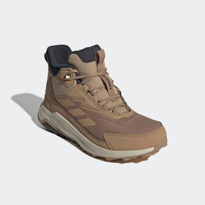 Winterstiefel ADIDAS TERREX "ANYLANDER CLIMAWARM+", Herren, Gr. 47, schwarz (cardboard, cardboard, core schwarz), Synthetik, Textil, Schuhe Winterstiefel