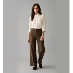 PennyBlack für Damen. 2621136383200 Cargo-Hose aus reiner Feluca-Wolle in Braun (40), Lässig