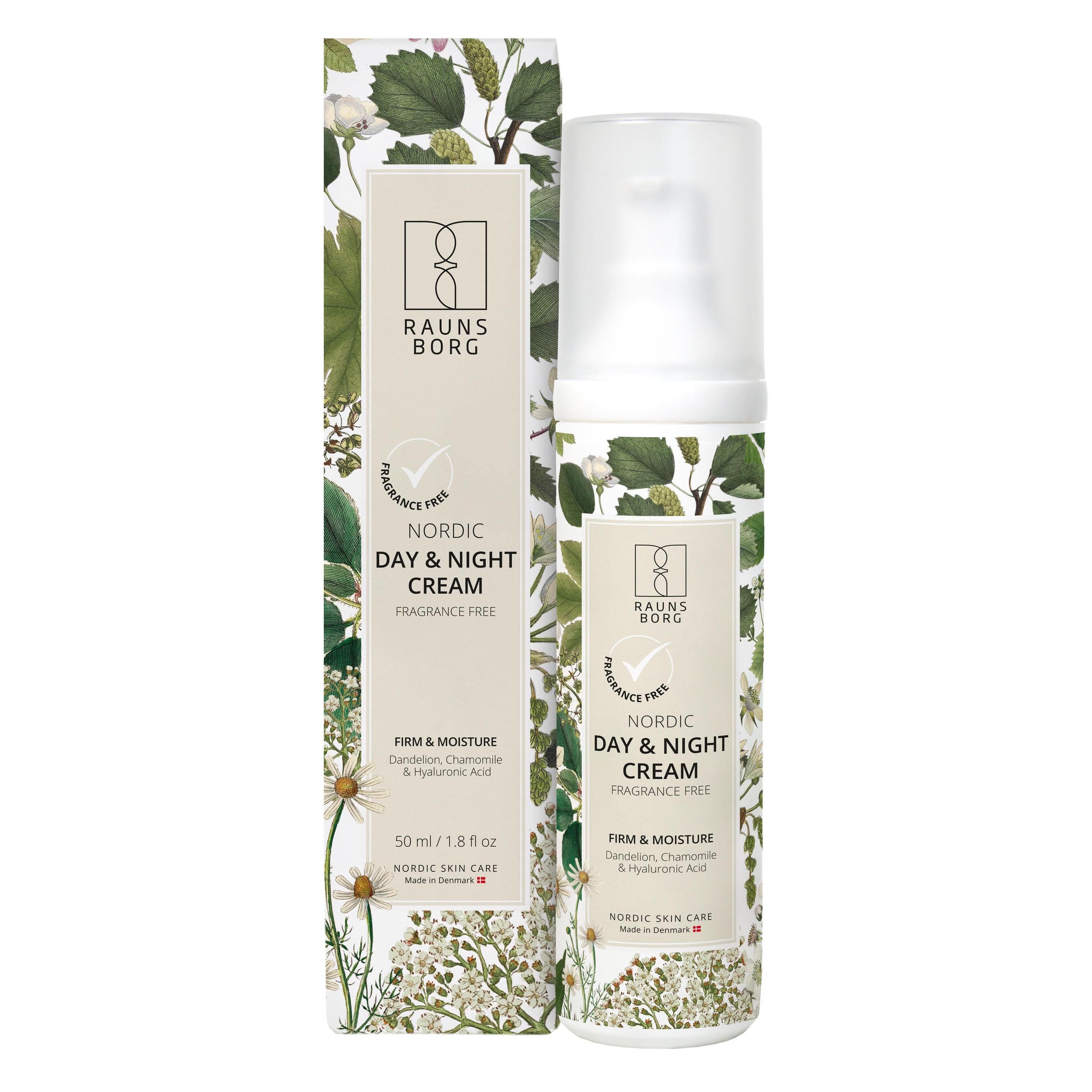 Raunsborg - Day & Night Cream Fragrance Free - 50 ml. (50 ml, Nachtcreme, Tagescreme) (1299261)