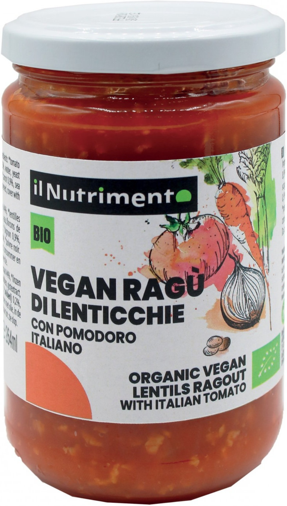 PROBIOS Vegan Ragù Di Lenticchie Senza Aglio 280 Grammi 