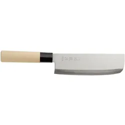 HENDI Japanisches Messer Nakiri, Schwarz, (L)290mm