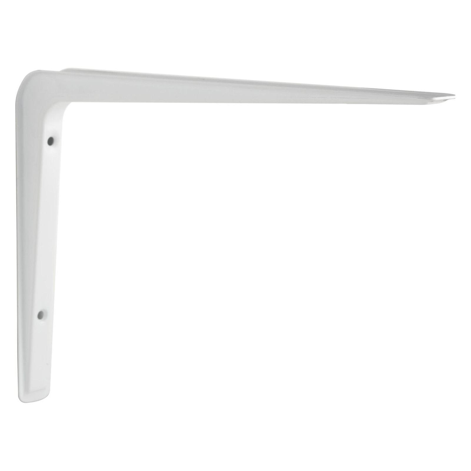 Element-System Regalbodenträger (Wandkonsole) weiss lackiert 270x190 mm Konsole Inhalt 1 Stück (4006676001392)