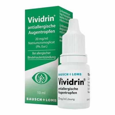 Dr. Gerhard Mann VIVIDRIN antiallergische Augentropfen 10 ml 03561555