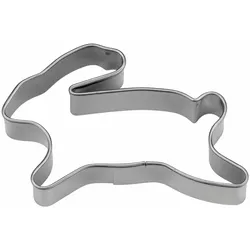 Städter Ausstecher Hase Springend, Ausstechform, Plätzchenform, Keks, Plätzchen, Edelstahl, 7.5 cm, 160033