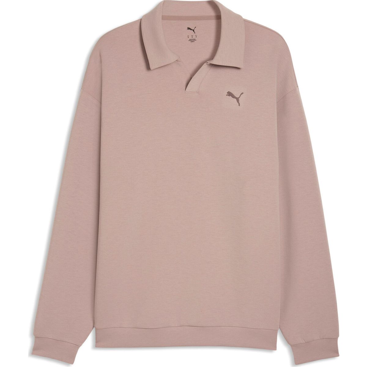 Puma Unisex Cloudspun Polo sandstone heather (88) S 528459-88-S