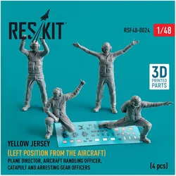 ResKit Yellow jersey (Modern) (Left position from the aircraft) Plane Director, Aircraft Handling Officer