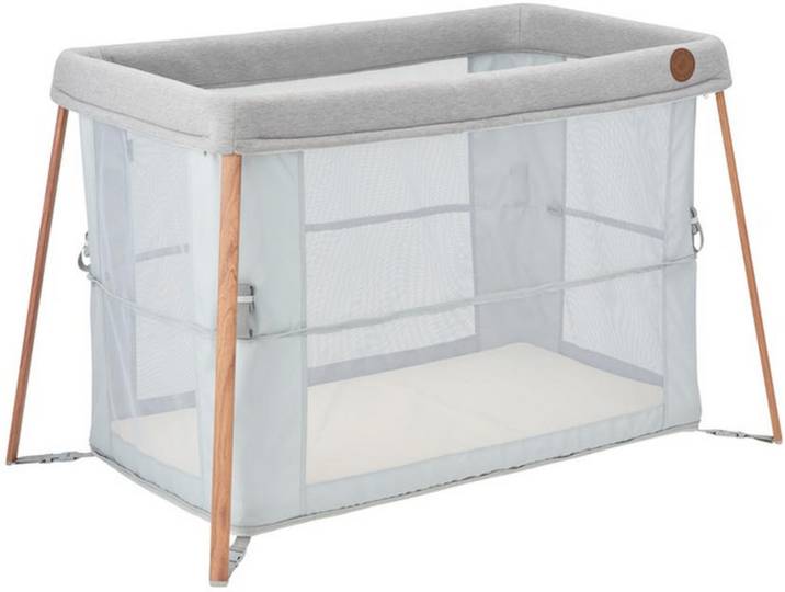 Maxi-Cosi Reisebett Iris, Grau, Kunststoff, 115x69x67 cm, zusammenklappbar, Babymöbel, Babybetten, Reisebetten