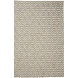 benuta Nest In- & Outdoor-Teppich Agra Blau/Cream 160x230 cm - Teppich für Balkon, Terrasse & Garten
