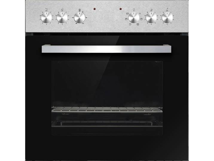 PKM Elektro-Herd-Set Einbau Herdset EHS5IX, 4 Kochzone 70 L Garraum Grillfunktion Eco Modus