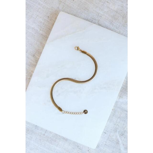 Label Kiki Smooth snake bracelet