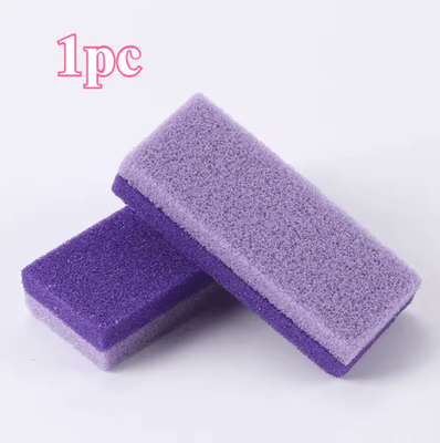 Inspire Picks Foot Pumice Stone Callus Remover For Smooth & Soft Feet Care purple 1pc