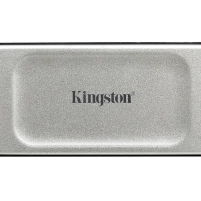 KINGSTON externe SSD "1000G Tragbare SSD XS2000", silber, 1 TB, Festplatten