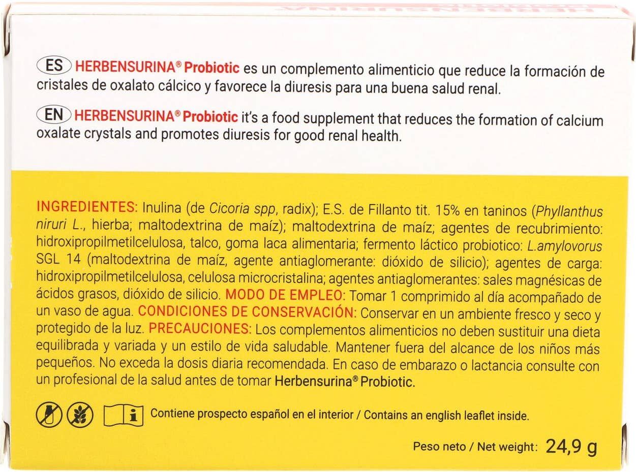 HERBENSURINA Probiotic 30comp