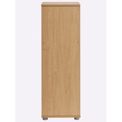 Schuhschrank HEINE HOME, braun (eichefarben), B:40cm H:118cm T:38,5cm, Kunststoff, MDF, Schränke, Schuhschrank