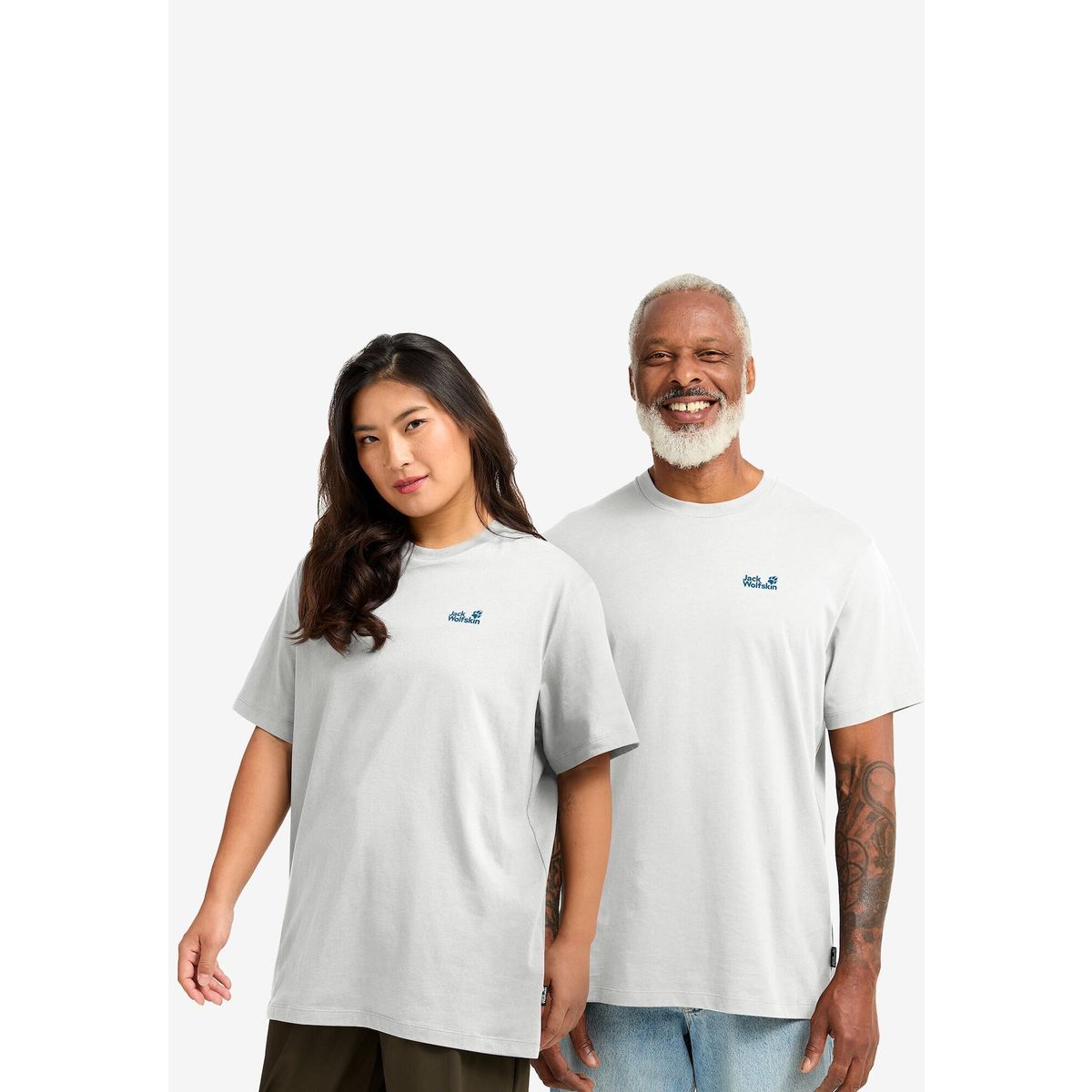 Jack Wolfskin Live Wild T paw stark white (T0520) L A66098_T0520_A10