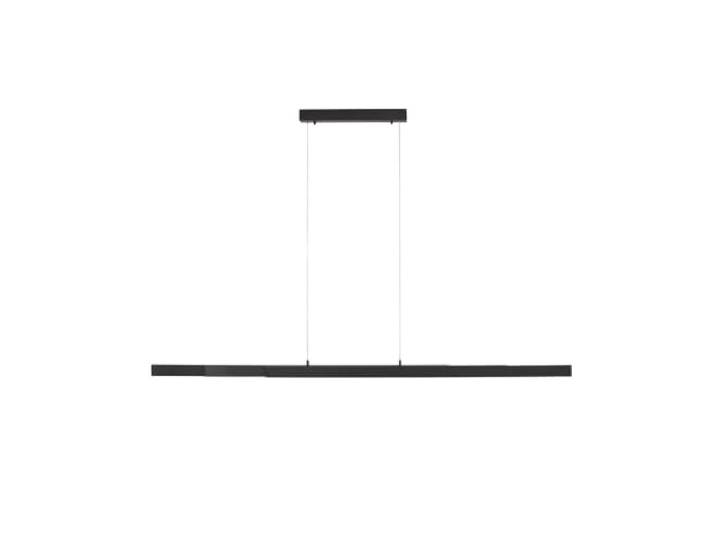 Just Light. LED-Pendelleuchte 3-flammig, 165×100 cm, Anthrazit, warmweiß