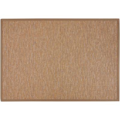Dekowe "Naturino Effekt" rechteckig 8 mm Höhe Flachgewebe, Sisal-Optik, mit Bordüre, In- und Outdoor geeignet