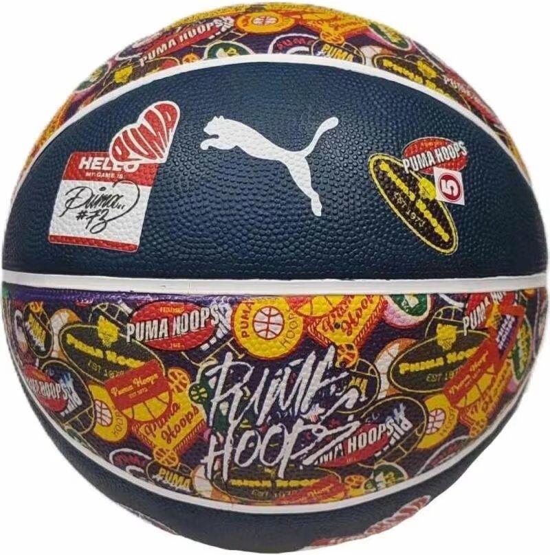 Balón De Baloncesto Puma Hoopers Hotline 1 Azul M Unisex
