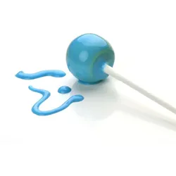 Cake-Pop hellblaue Glasur, 260 g