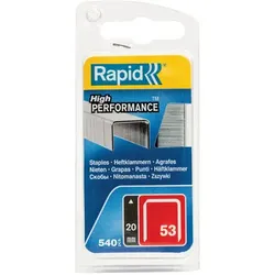 Klammern 53/20mm Stahl (verzinkt) 540er Pack, 40109508