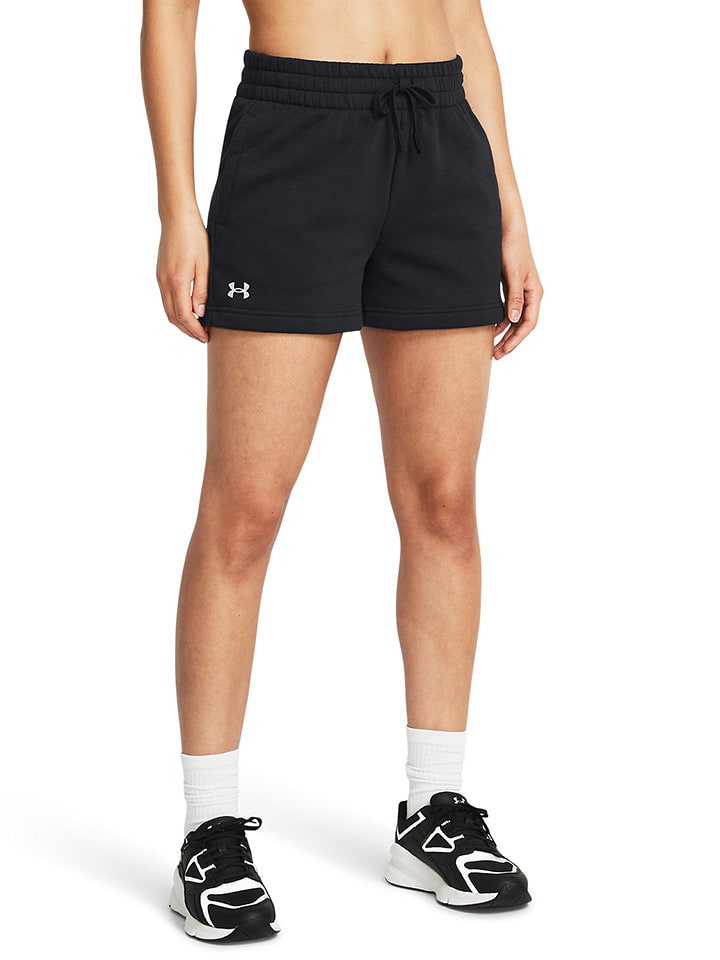 Under Armour Sweatshorts "Rival" in Schwarz - XL