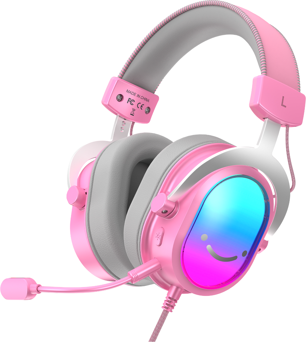 Fifine H16 Gaming Headset - Rosa