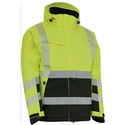 Elka, Dübel, Warnschutz-Winterjacke VISIBLE XTREME Gr.L gelb/marine RAINWEAR