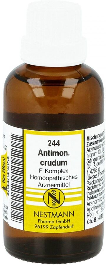 NESTMANN Antimonium Crudum F Komplex Nummer 244 Dilution